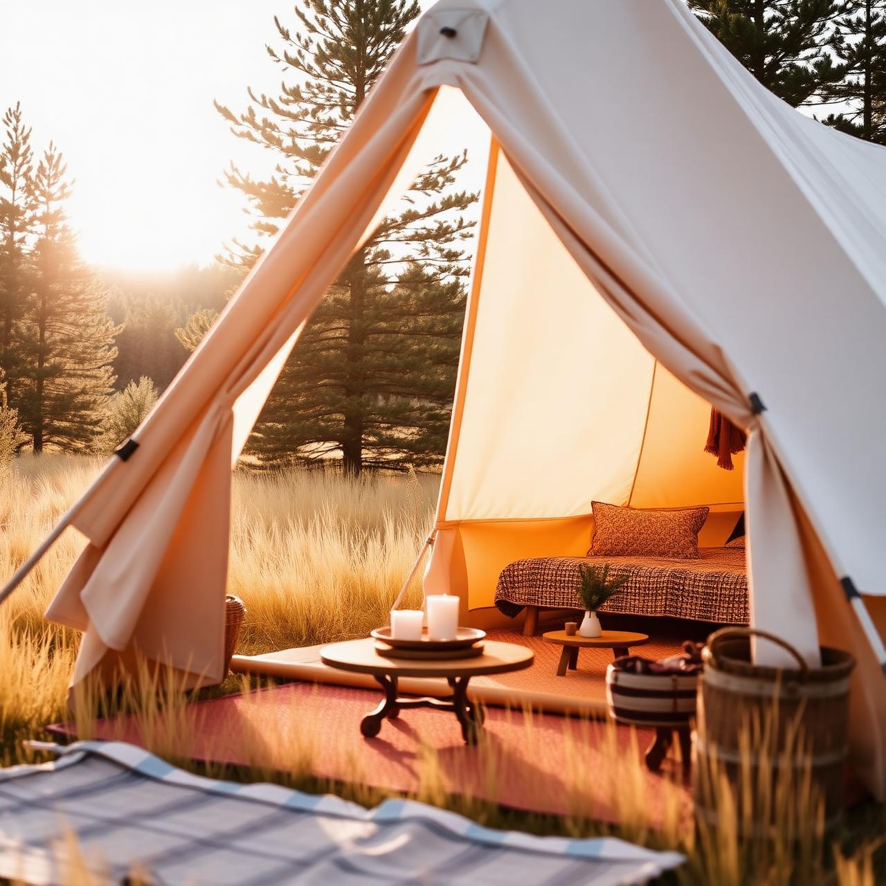 The Meadow Canvas Nest — concept rendering